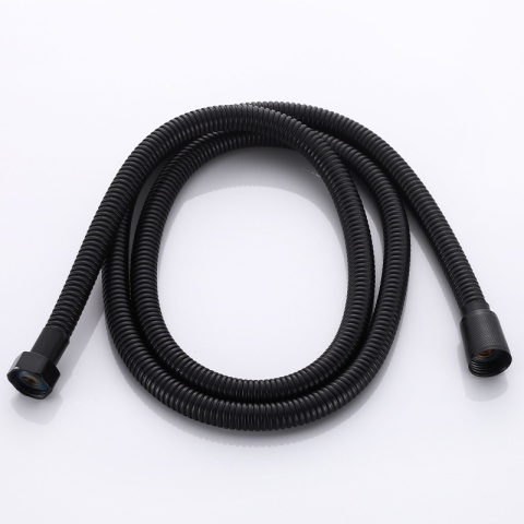 WĄŻ PRYSZNICOWY W01B CZARNY 150 CM