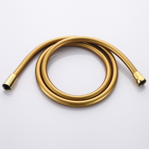 WĄŻ PRYSZNICOWY W02-GL ZŁOTO 150 CM