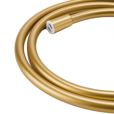 WĄŻ PRYSZNICOWY W02-GL ZŁOTO 150 CM