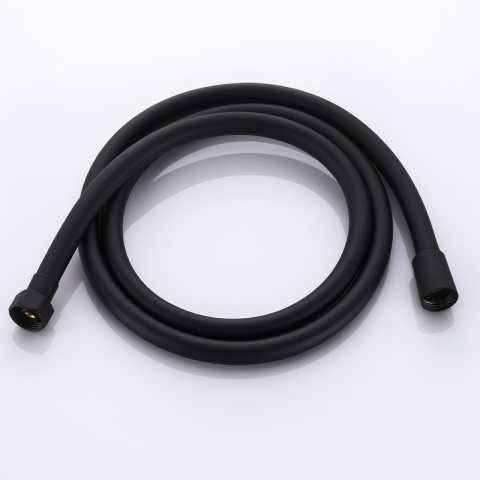 WĄŻ PRYSZNICOWY W02B CZARNY 150 CM