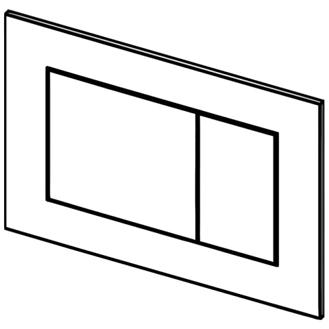 ZESTAW PODTYNKOWY WC STELAŻ TECE MISKA MIZU-WH-RIM-01 PRZYCISK TC-9240407 CZARNY MAT