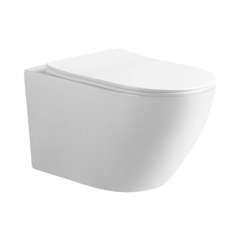 ZESTAW PODTYNKOWY WC STELAŻ TECE MISKA MIZU-WH-TR-03 PRZYCISK TC-9240401 CHROM