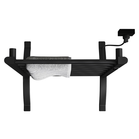 GRZEJNIK ŁAZIENKOWY ELEKTRYCZNY ENERGOOSZCZĘDNY DRABINKA 200W TAAL CZARNY