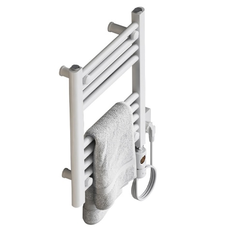 GRZEJNIK ŁAZIENKOWY ELEKTRYCZNY ENERGOOSZCZĘDNY DRABINKA 300W MANAM BIAŁY