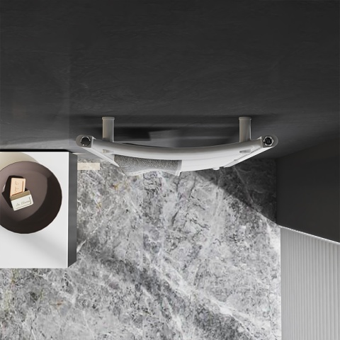 GRZEJNIK ŁAZIENKOWY ŚCIENNY PIONOWY WODNY DRABINKA 120x50 CORSO-WH-4 BIAŁY