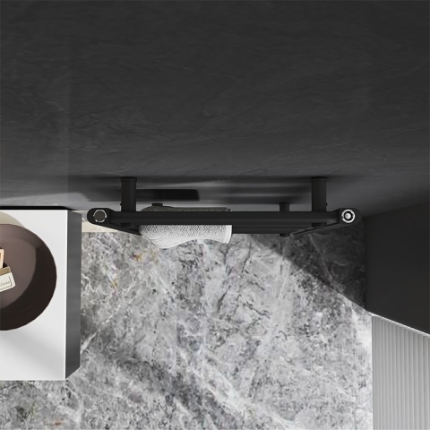 GRZEJNIK ŁAZIENKOWY ŚCIENNY PIONOWY WODNY DRABINKA 90x50 CORSO-BL-2 CZARNY