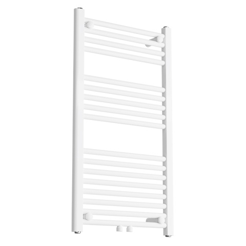 GRZEJNIK ŁAZIENKOWY ŚCIENNY PIONOWY WODNY DRABINKA 90x50 CORSO-WH-2 BIAŁY