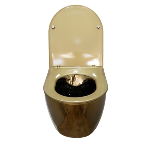 ZESTAW PODTYNKOWY WC STELAŻ TECE MISKA MIZU-GL-BL-RIM-03 PRZYCISK TC-9240407 CZARNY MAT