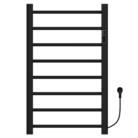 GRZEJNIK ŁAZIENKOWY ELEKTRYCZNY ENERGOOSZCZĘDNY DRABINKA 200W TAAL CZARNY