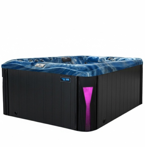 JACUZZI OGRODOWE WANNA SPA530 NIEBIESKA FALA OBUDOWA ANTRACYT