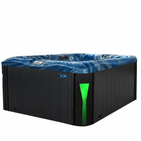 JACUZZI OGRODOWE WANNA SPA530 NIEBIESKA FALA OBUDOWA ANTRACYT
