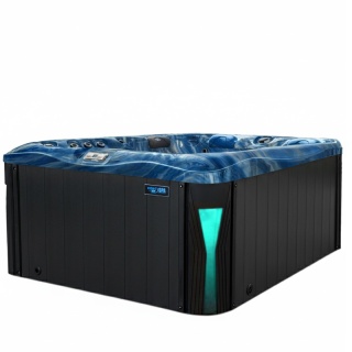JACUZZI OGRODOWE WANNA SPA530 NIEBIESKA FALA OBUDOWA ANTRACYT