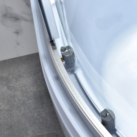 KABINA PRYSZNICOWA Z HYDROMASAŻEM WSH7306L LEWA 120x80 CM