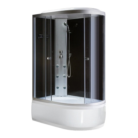 KABINA PRYSZNICOWA Z HYDROMASAŻEM WSH7306L LEWA 120x80 CM