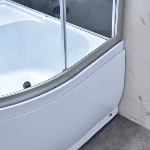 KABINA PRYSZNICOWA Z HYDROMASAŻEM WSH7601B 100x100 CM