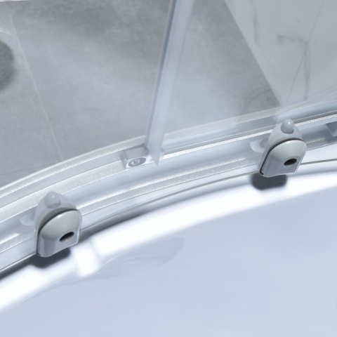 KABINA PRYSZNICOWA Z HYDROMASAŻEM WSH7601B 100x100 CM