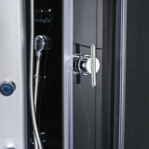 KABINA PRYSZNICOWA Z HYDROMASAŻEM WSH7602B 100x100 CM