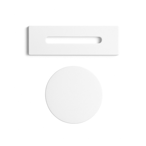 KOREK DO WANNY WOLNOSTOJĄCEJ Z PRZELEWEM POKRYWA MASKOWNICA BIAŁY MAT