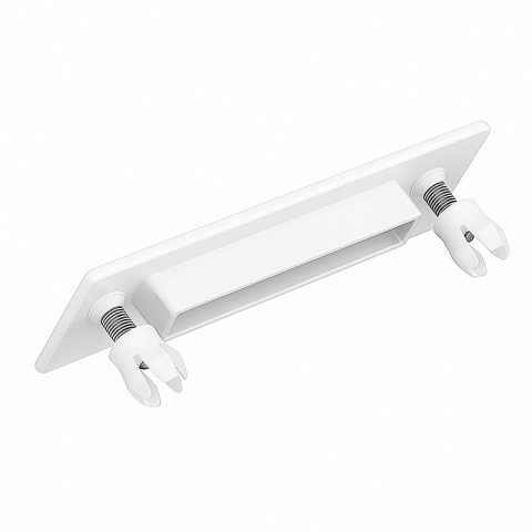 KOREK DO WANNY WOLNOSTOJĄCEJ Z PRZELEWEM POKRYWA MASKOWNICA BIAŁY MAT