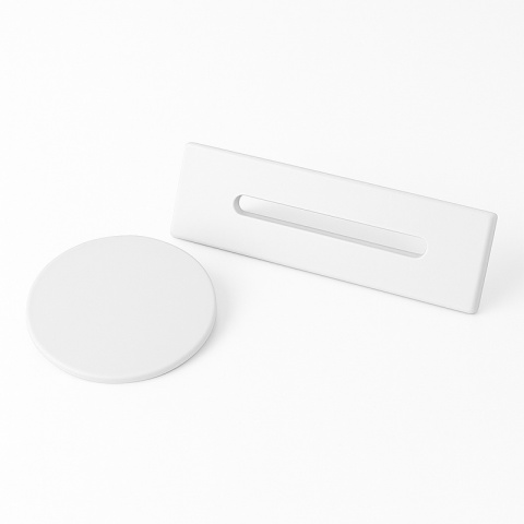 KOREK DO WANNY WOLNOSTOJĄCEJ Z PRZELEWEM POKRYWA MASKOWNICA BIAŁY MAT