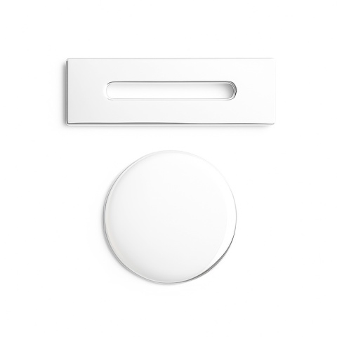 KOREK DO WANNY WOLNOSTOJĄCEJ Z PRZELEWEM POKRYWA MASKOWNICA BIAŁY