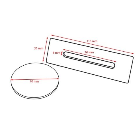 KOREK DO WANNY WOLNOSTOJĄCEJ Z PRZELEWEM POKRYWA MASKOWNICA CZARNY