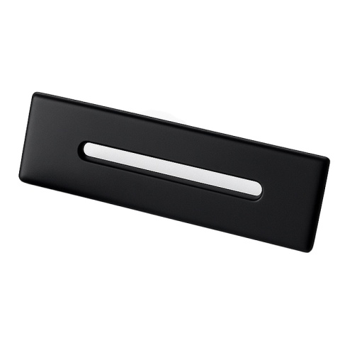 KOREK DO WANNY WOLNOSTOJĄCEJ Z PRZELEWEM POKRYWA MASKOWNICA CZARNY