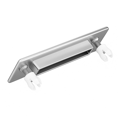 KOREK DO WANNY WOLNOSTOJĄCEJ Z PRZELEWEM POKRYWA MASKOWNICA CHROM