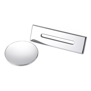 KOREK DO WANNY WOLNOSTOJĄCEJ Z PRZELEWEM POKRYWA MASKOWNICA CHROM