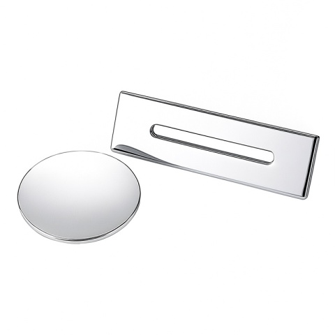 KOREK DO WANNY WOLNOSTOJĄCEJ Z PRZELEWEM POKRYWA MASKOWNICA CHROM