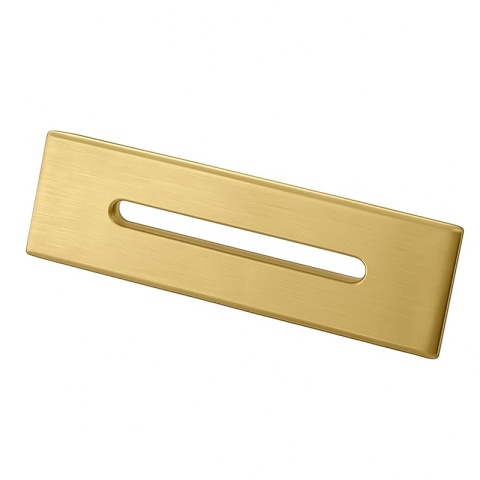 KOREK DO WANNY WOLNOSTOJĄCEJ Z PRZELEWEM MASKOWNICA ZŁOTY SZCZOTKOWANY