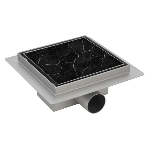 ODPŁYW LINIOWY KWADRATOWY 15x15 CM INOX WYSOKA PRZEPUSTOWOŚĆ DL06 FIX