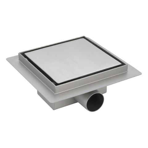 ODPŁYW LINIOWY KWADRATOWY 15x15 CM INOX WYSOKA PRZEPUSTOWOŚĆ DL06 FIX