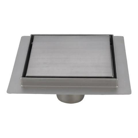 ODPŁYW LINIOWY KWADRATOWY 15x15 CM INOX WYSOKA PRZEPUSTOWOŚĆ DL08 FIX