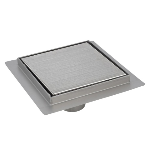 ODPŁYW LINIOWY KWADRATOWY 15x15 CM INOX WYSOKA PRZEPUSTOWOŚĆ DL08 FIX