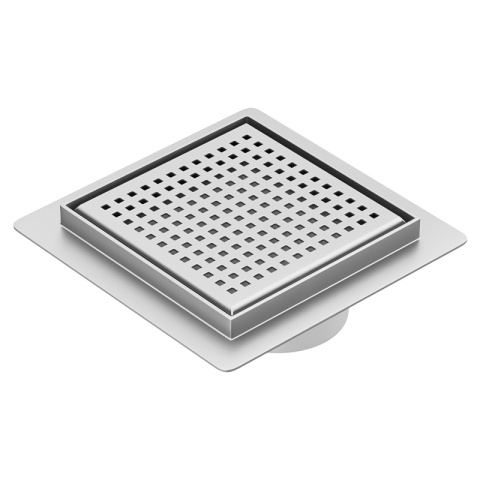 ODPŁYW LINIOWY KWADRATOWY 15x15 CM INOX WYSOKA PRZEPUSTOWOŚĆ DL08 QUBE