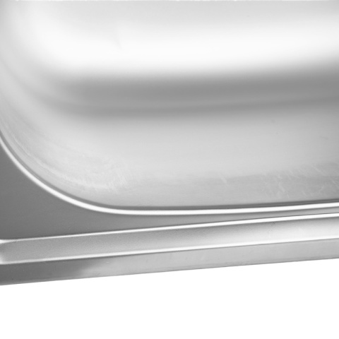 ZLEWOZMYWAK JEDNOKOMOROWY STALOWY INOX 75X40CM ZLEW KUCHENNY AGIS 2 GATUNEK