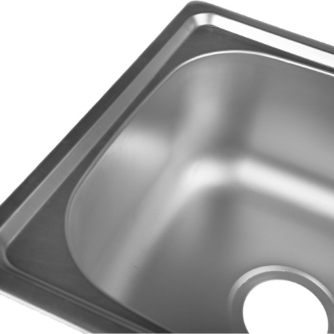 ZLEWOZMYWAK JEDNOKOMOROWY STALOWY INOX 75X40CM ZLEW KUCHENNY AGIS 2 GATUNEK