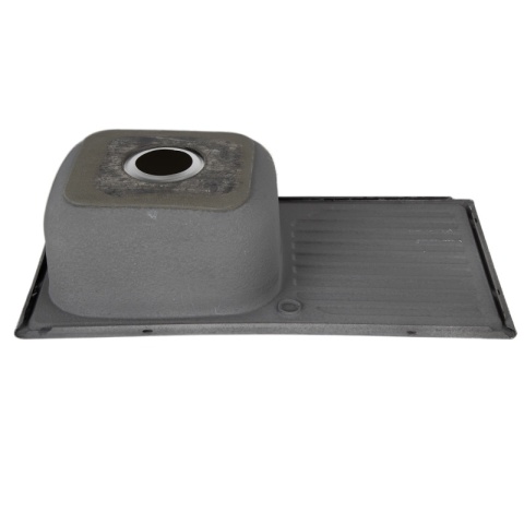 ZLEWOZMYWAK JEDNOKOMOROWY STALOWY INOX 75X40CM ZLEW KUCHENNY AGIS 2 GATUNEK