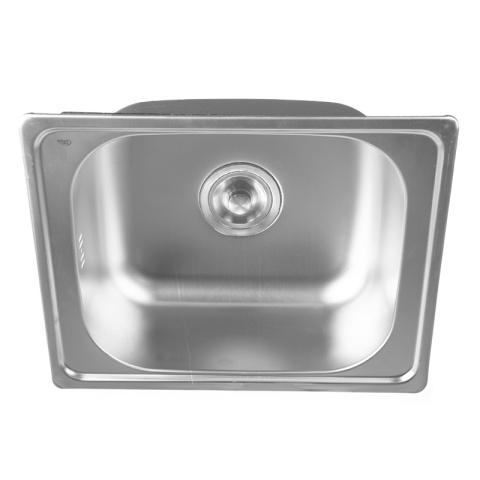 ZLEWOZMYWAK JEDNOKOMOROWY STALOWY 50X40CM INOX ZLEW KUCHENNY BARD 2 GATUNEK