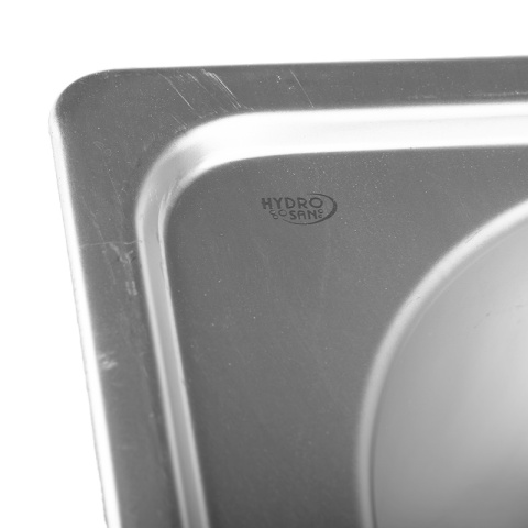 ZLEWOZMYWAK JEDNOKOMOROWY STALOWY 50X40CM INOX ZLEW KUCHENNY BARD 2 GATUNEK