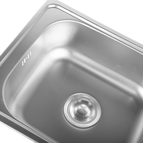 ZLEWOZMYWAK JEDNOKOMOROWY STALOWY 50X40CM INOX ZLEW KUCHENNY BARD 2 GATUNEK