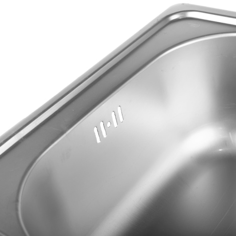 ZLEWOZMYWAK JEDNOKOMOROWY STALOWY 50X40CM INOX ZLEW KUCHENNY BARD 2 GATUNEK