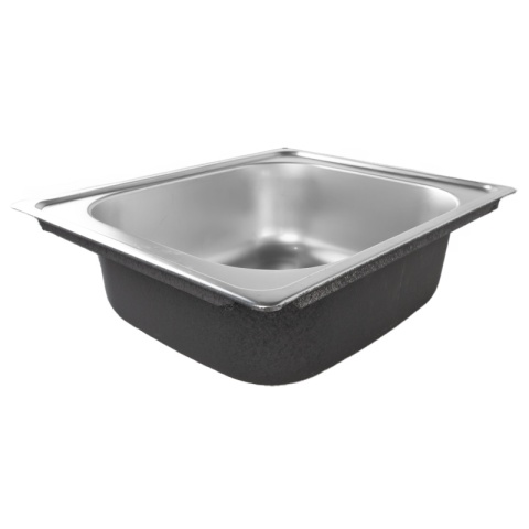 ZLEWOZMYWAK JEDNOKOMOROWY STALOWY 50X40CM INOX ZLEW KUCHENNY BARD 2 GATUNEK