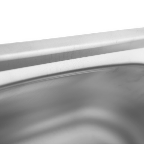 ZLEWOZMYWAK JEDNOKOMOROWY STALOWY 48X35CM INOX ZLEW KUCHENNY EGON 2 GATUNEK