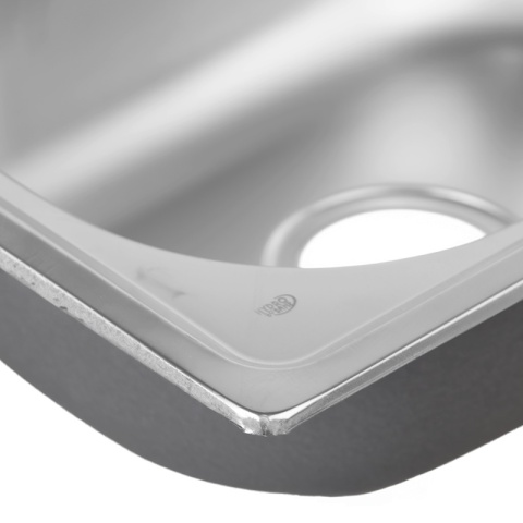 ZLEWOZMYWAK JEDNOKOMOROWY STALOWY 48X35CM INOX ZLEW KUCHENNY EGON 2 GATUNEK