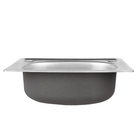 ZLEWOZMYWAK JEDNOKOMOROWY STALOWY 48X35CM INOX ZLEW KUCHENNY EGON 2 GATUNEK