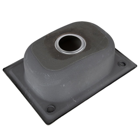 ZLEWOZMYWAK JEDNOKOMOROWY STALOWY 48X35CM INOX ZLEW KUCHENNY EGON 2 GATUNEK