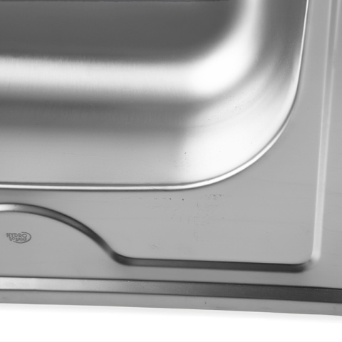 ZLEWOZMYWAK JEDNOKOMOROWY STALOWY 80X60 INOX ZLEW KUCHENNY HAKON 2 GATUNEK