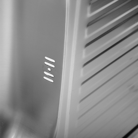 ZLEWOZMYWAK JEDNOKOMOROWY STALOWY 80X60 INOX ZLEW KUCHENNY HAKON 2 GATUNEK